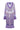 PURPLE HANDMADE KNIT CARDIGAN-DRESS