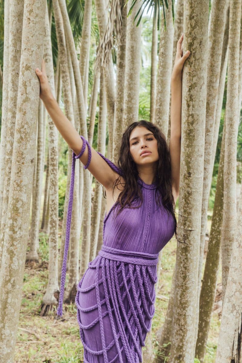VERA GOWN IN VIOLETA - CULT MIA