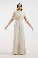 Deme By Gabriella Selene loose fit co-ord set with matching top and wide-leg pants, stylish and comfortable casual wear.