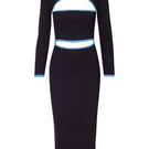 Baobab Taro Dress in Dodger, a stylish maxi dress with a flowing silhouette and vibrant color, perfect for casual and summer wear.