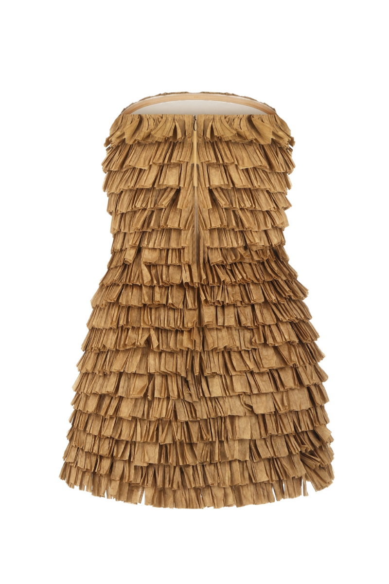 STRIKHA GOLDEN MINI DRESS - CULT MIA