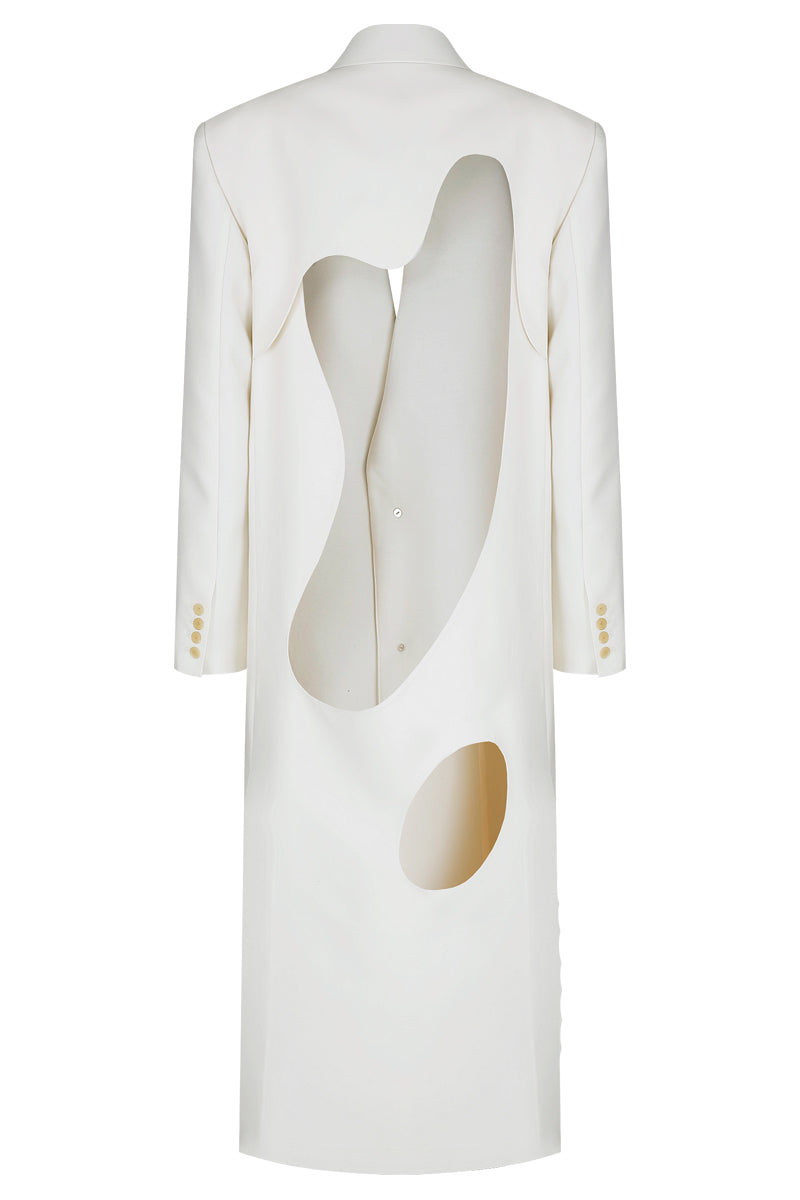 ASTRAL COUTURE WOOL COAT - CULT MIA