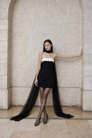 FIORA MINI SATIN DRESS