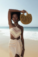 Mara Brazil GAIA Bag top handle bag in natural leather with sleek design and sturdy handles, perfect for everyday use.