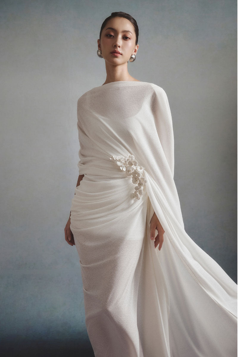 ETHEREAL DRAPE GOWN