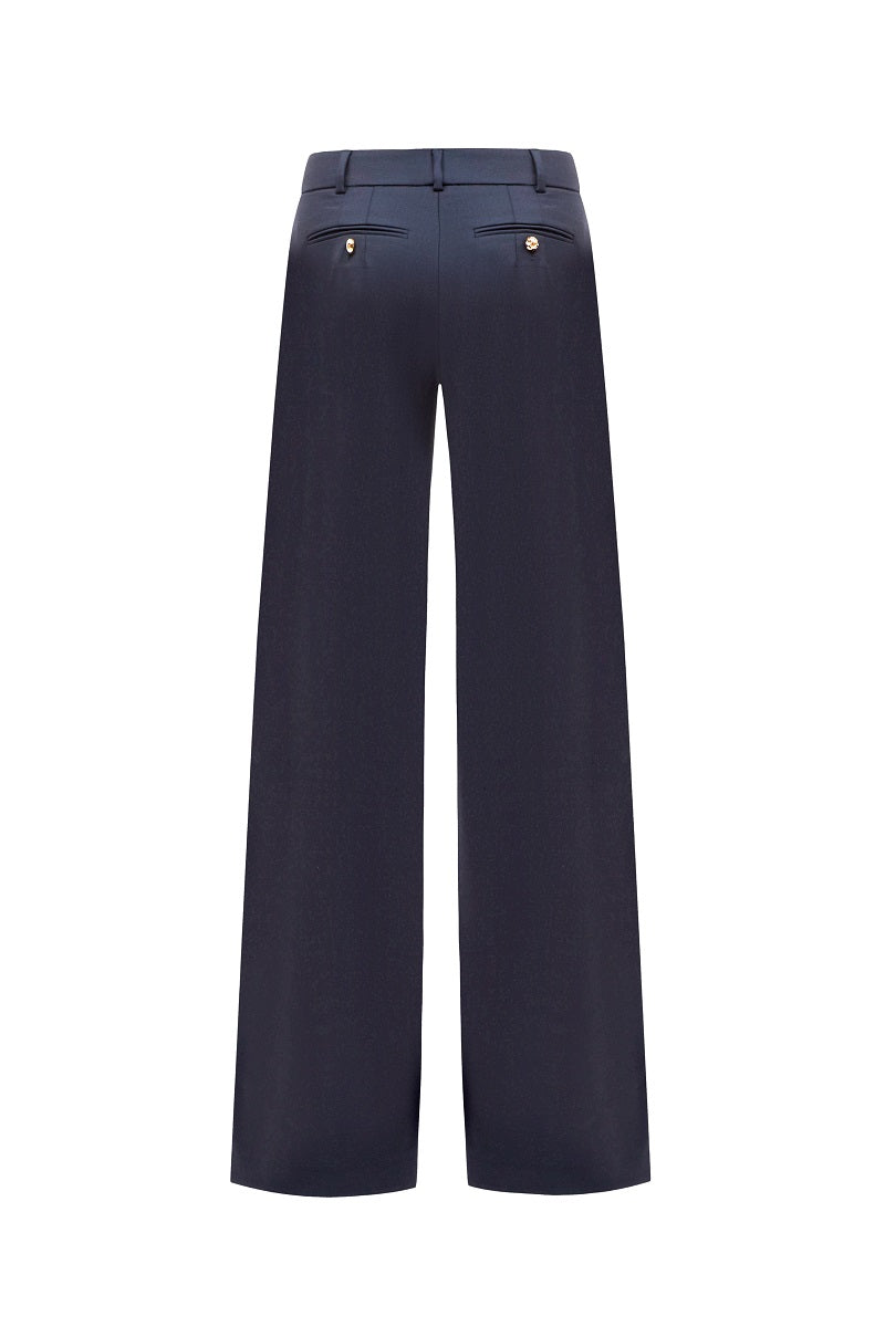NEW LOOK PANTS IN NAVY BLUE - CULT MIA