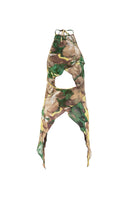 Suncillo floral halter top with vibrant flower patterns, sleeveless design, and tie-neck detail, perfect for summer wear.