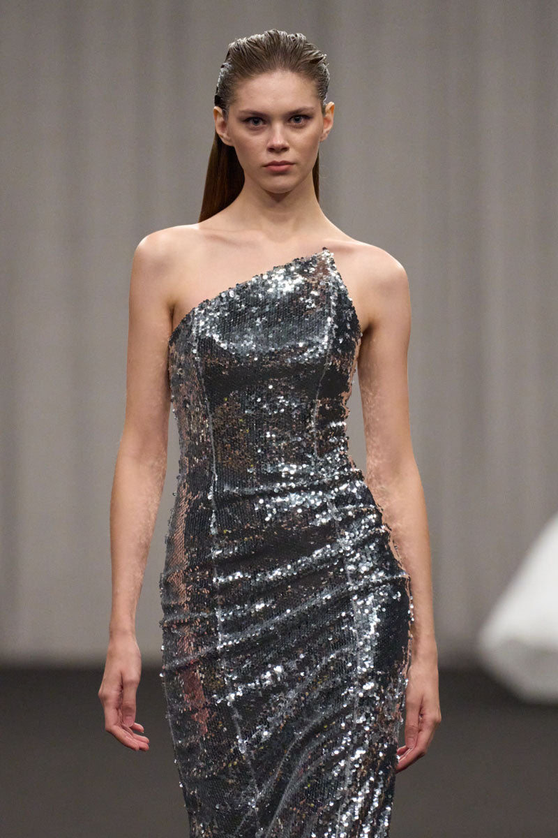 mia sequin dress The Mia Dress, Bordeaux Sequin ALFIE
