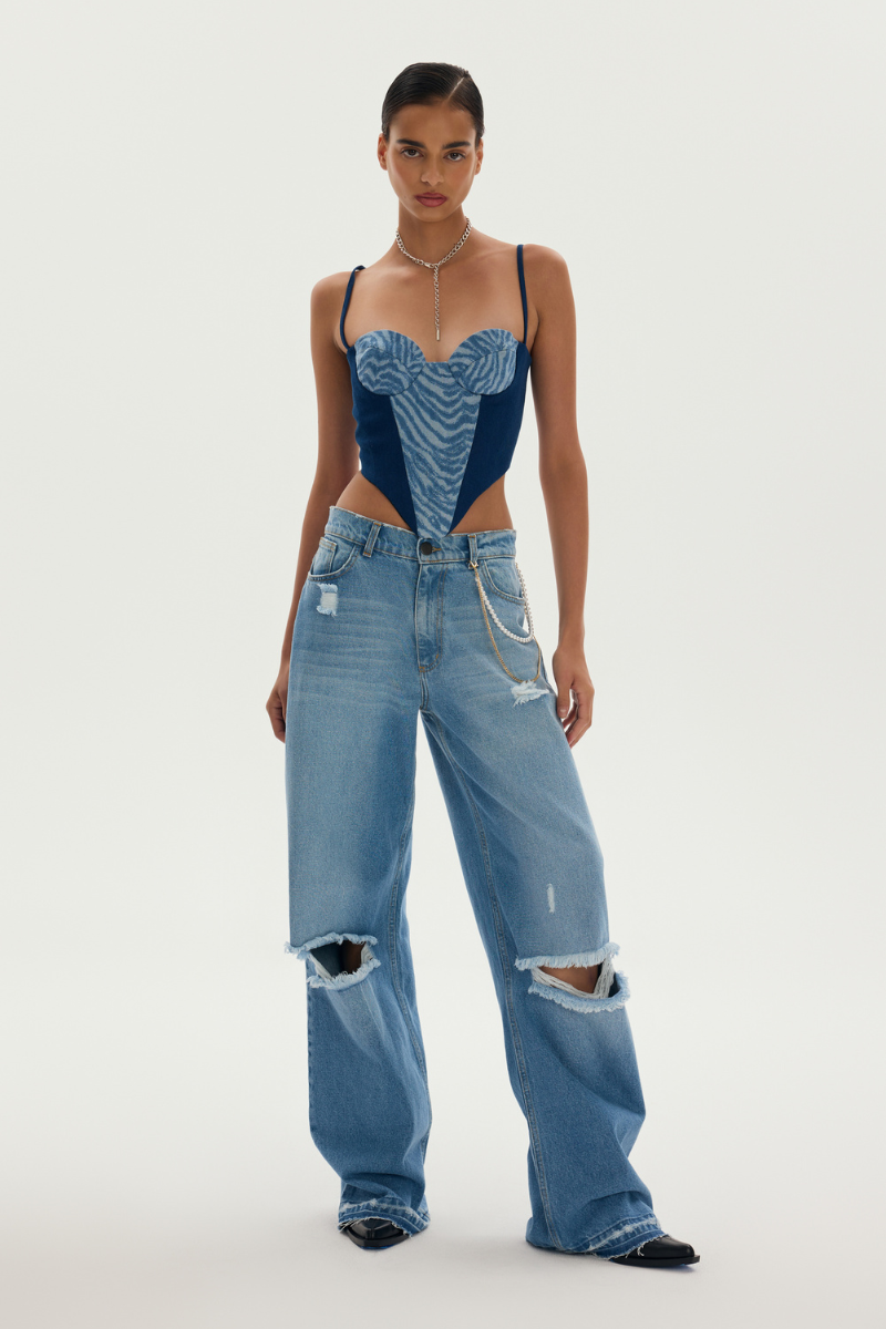 LUKKA DENIM PANTS - CULT MIA