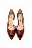 Lili Blanc Merlot heel shoes with pointed toe and stiletto heel, stylish black heels for elegant occasions