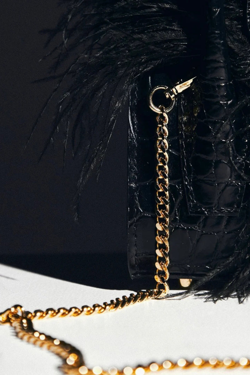 GRACIA MINI BAG IN BLACK - CULT MIA