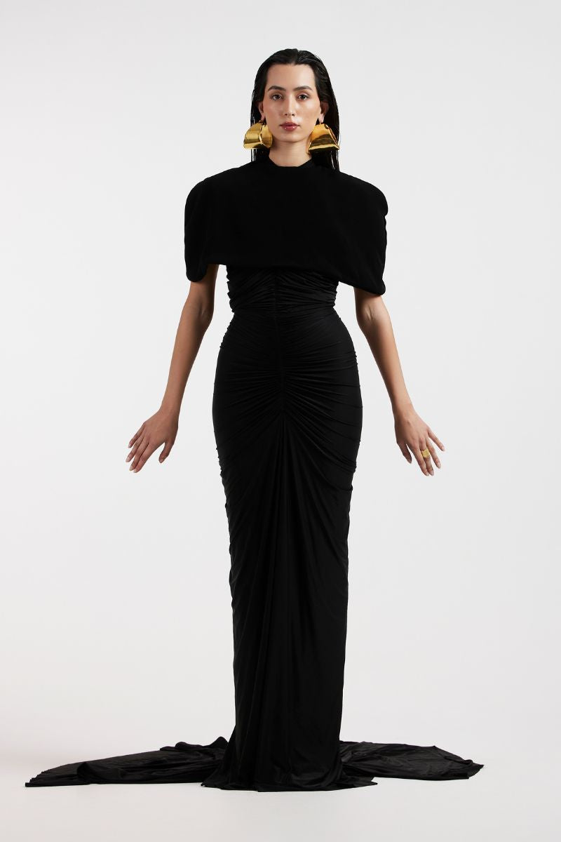 ISADORA BLACK GOWN - CULT MIA