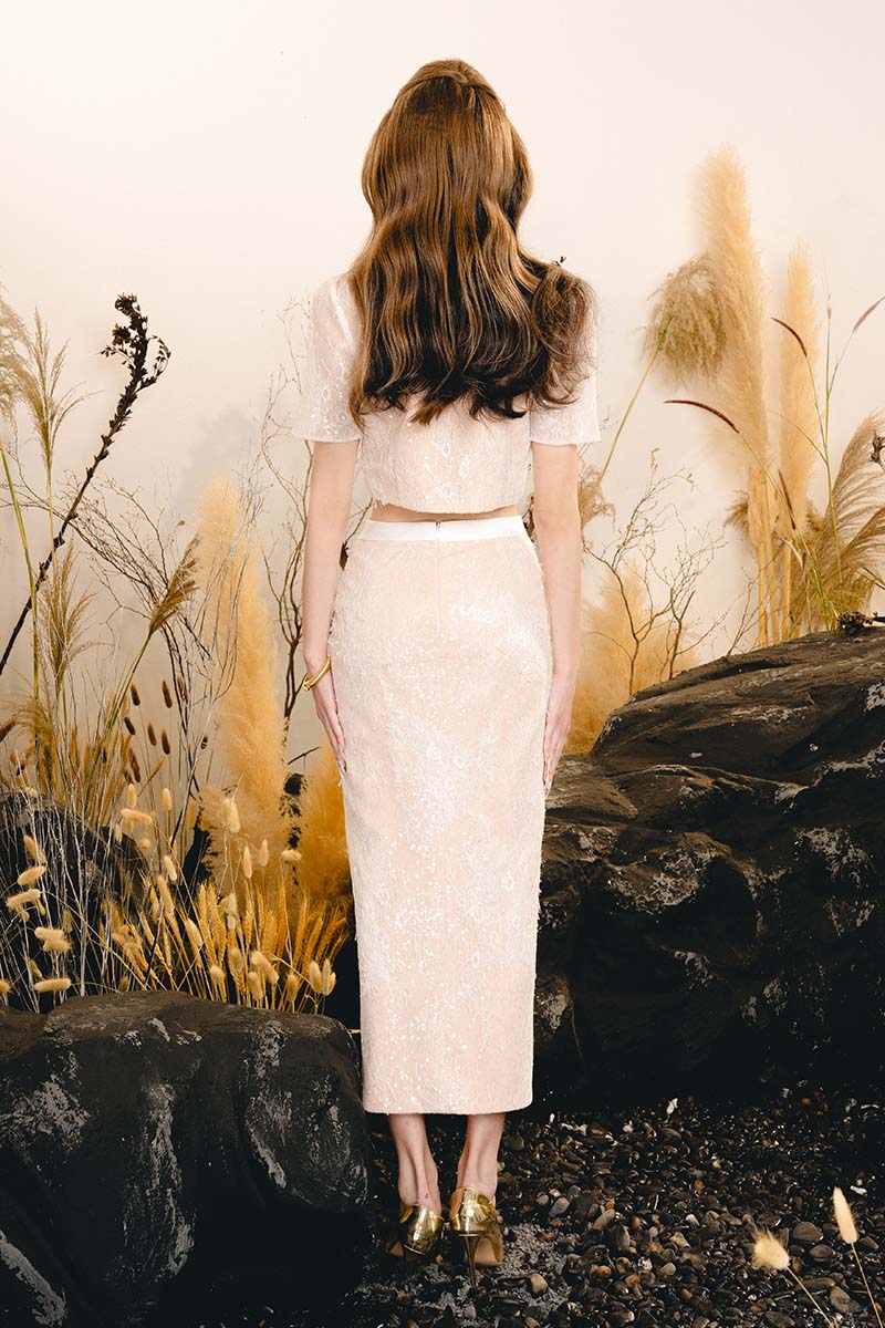 PRETTIER TOP AND SKIRT SET - CULT MIA