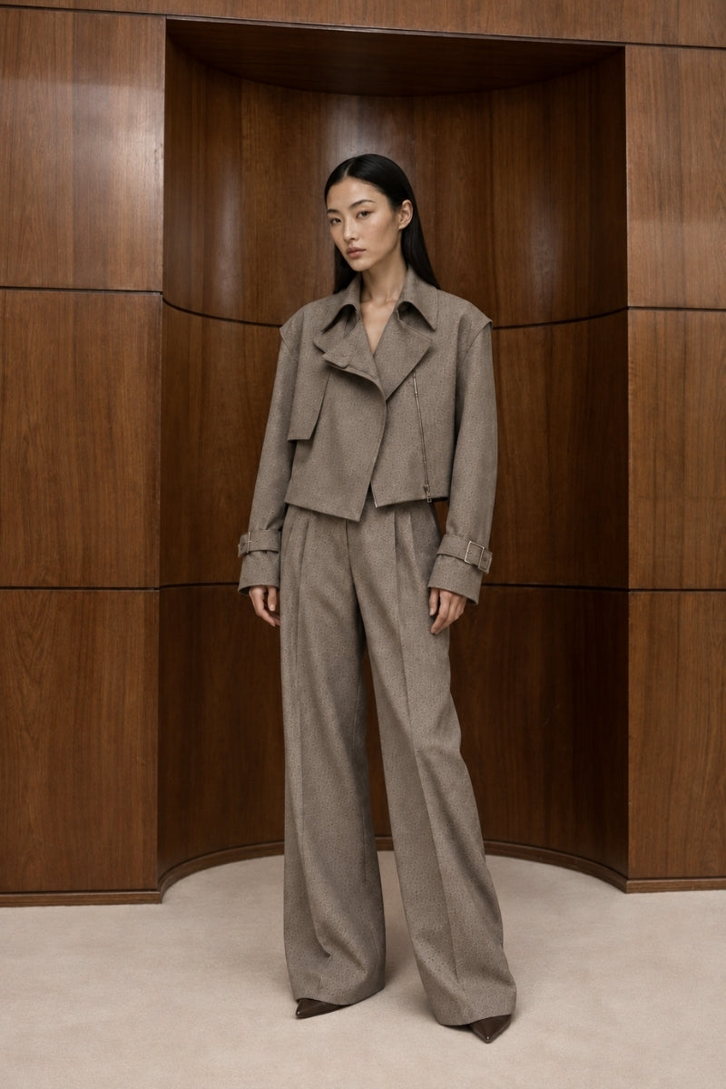 TINA WOOL BLEND TROUSERS