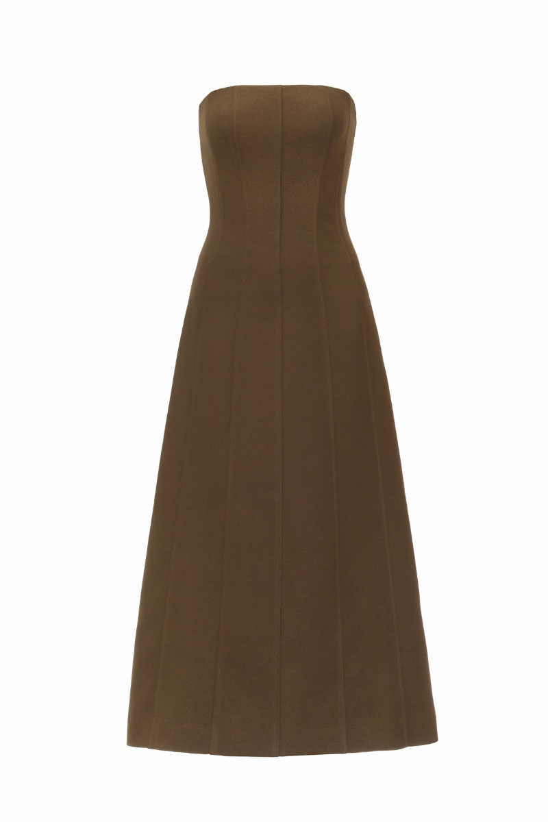 ABYSMAL CORSET DRESS IN GREEN - CULT MIA