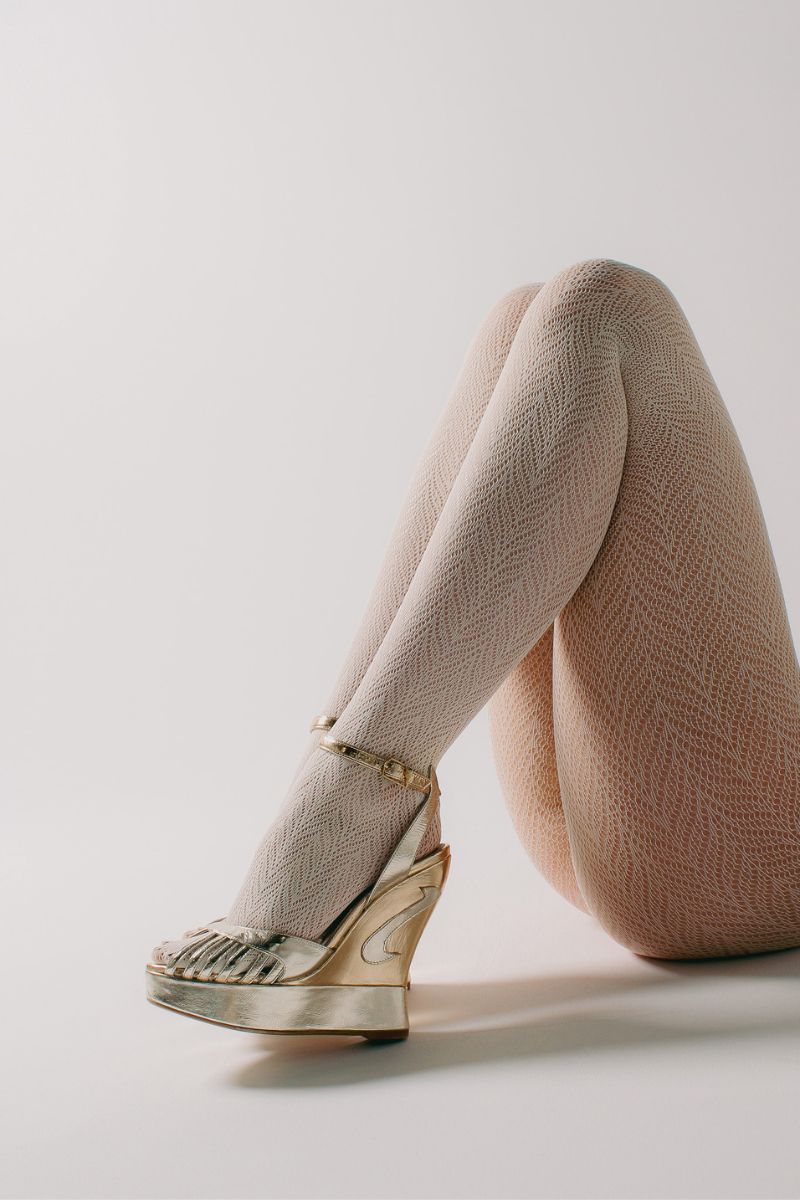 MARGAUX HEELS IN GOLD - CULT MIA