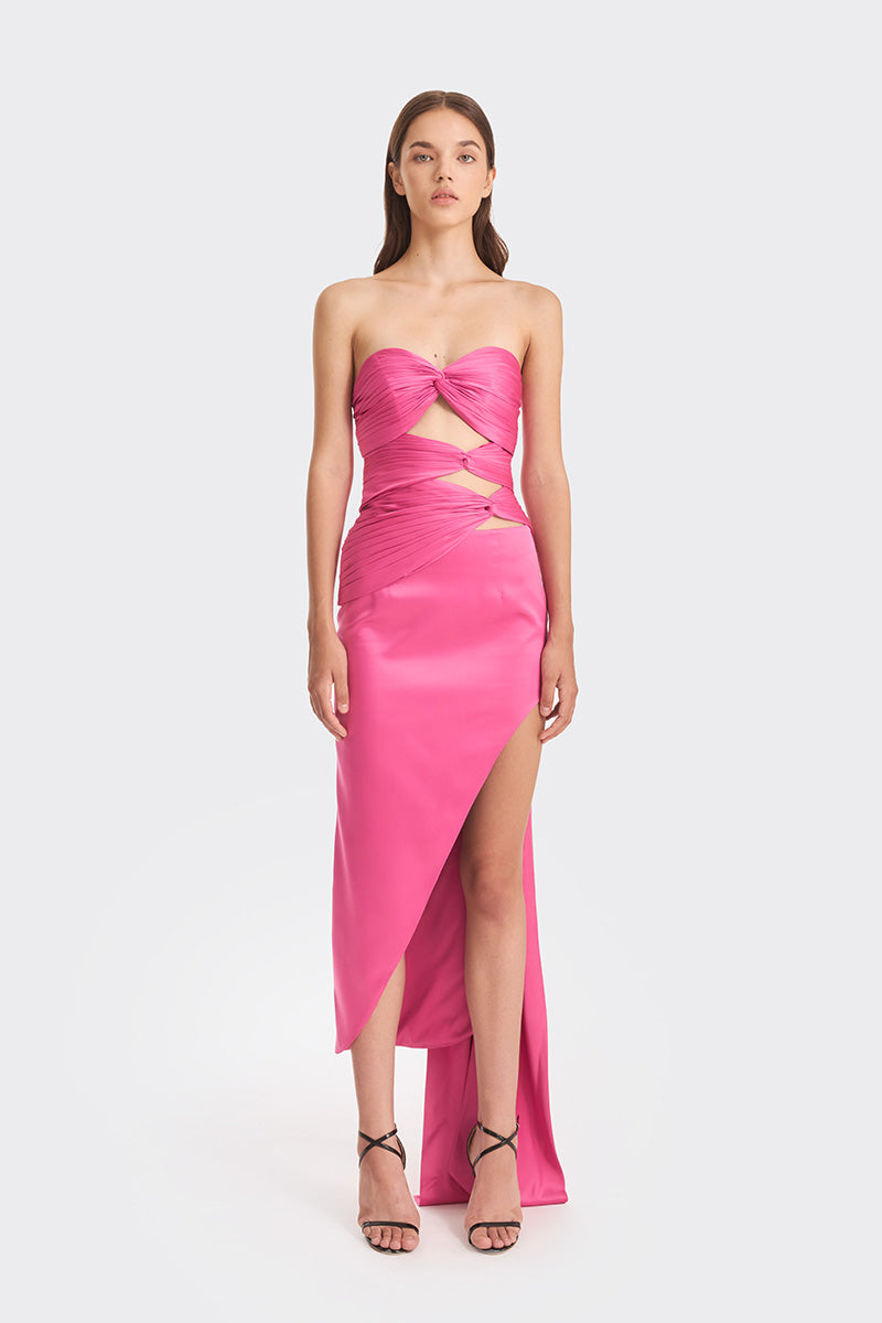 3 CARATS HOT PINK BUSTIER - CULT MIA