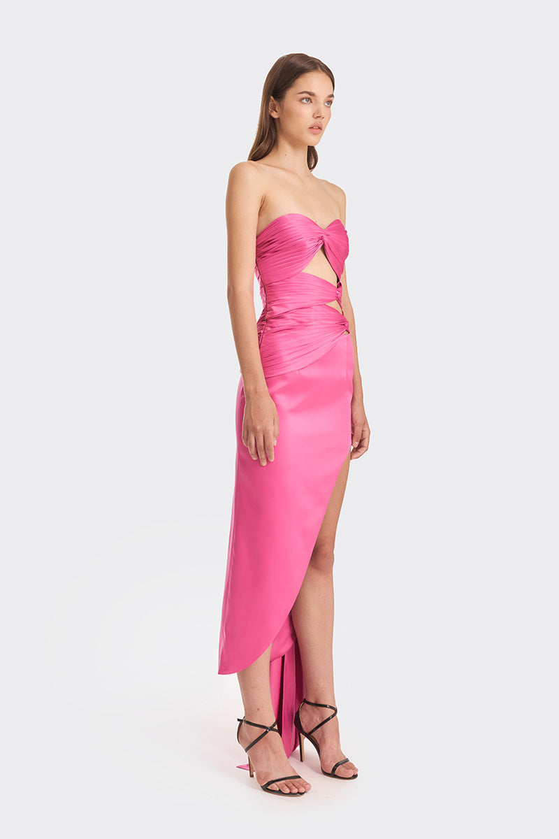 3 CARATS HOT PINK BUSTIER - CULT MIA