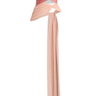Red, peach, and warm tone bustier top by Stolen Stores featuring a fitted design and three carats of elegant style.