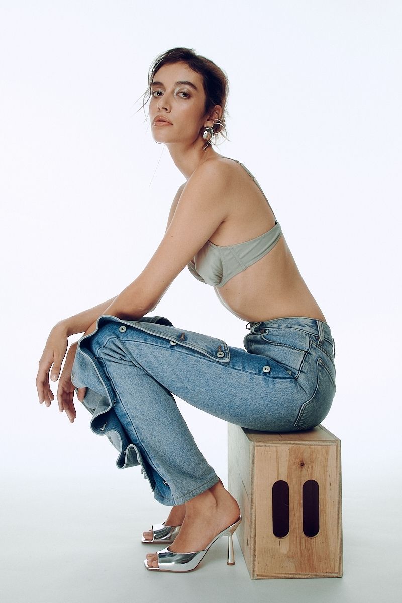 GRETA MULE IN SILVER - CULT MIA