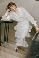 White Plan Shelton Set co-ords featuring a stylish matching top and pants in a modern, comfortable design.
