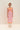 CANDY PINK CREPE DE CHINE SILK MIDI DRESS | JAAF | CULT MIA