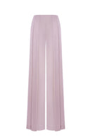 Pink LEKIEU Palermo pants shown on a model, featuring a relaxed fit and stylish design for casual wear.