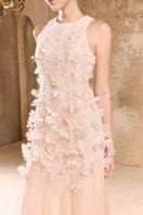 Elegant FLARIN dress gown by Arti Apparel featuring intricate details and flowing fabric, perfect for formal occasions.