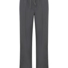 Gray ColoReve sweat pants with relaxed fit and elastic waistband, shown on a model. Comfortable casual pants for everyday wear.