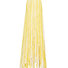Yellow Valenciani halter neck fringed maxi dress with flowing fabric and stylish design, perfect for summer occasions.