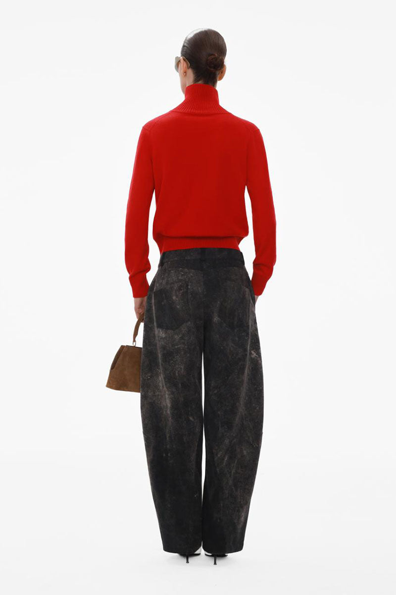 RED CASHMERE KNIT CARDIGAN | ELENAREVA | CULT MIA