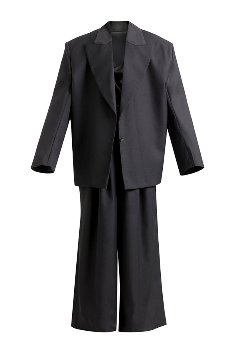Deme By Gabriella Shayne co-ordinate set featuring stylish matching top and pants in a modern design.