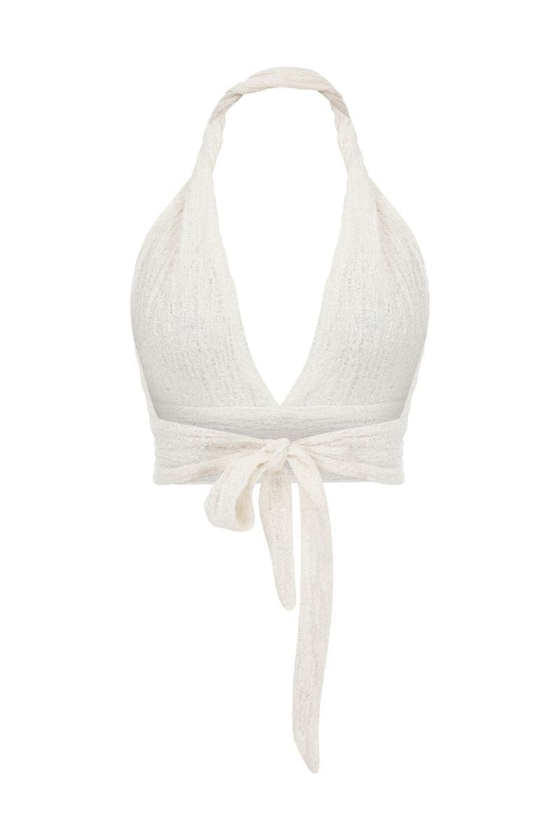 SPUME SET KAIMAK WHITE TOP - CULT MIA