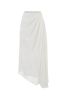 White Plan Ivory Grace co-ords set featuring a stylish top and matching pants, perfect for casual or semi-formal wear.