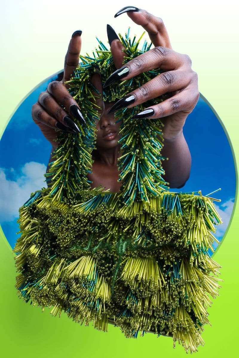 ZAZA LARGE IN GREEN - CULT MIA