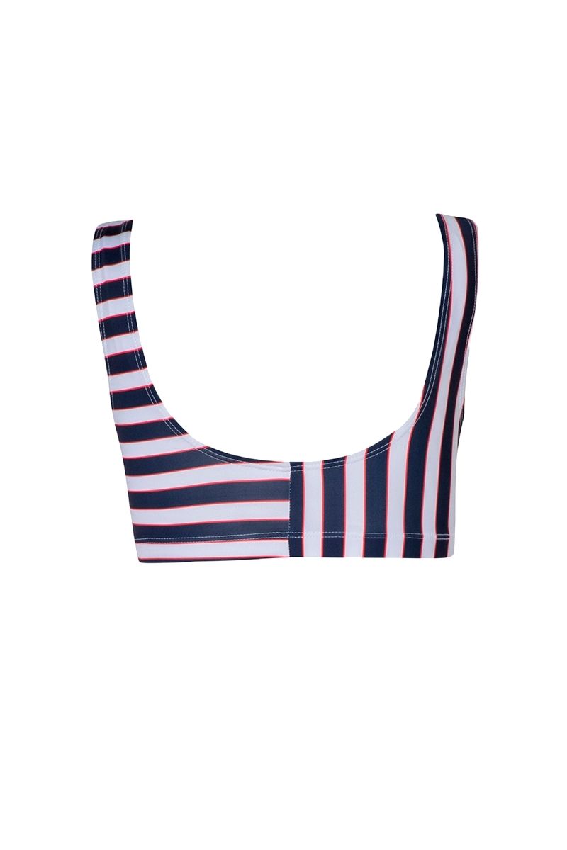 MARSELLA TOP AND JANE BOTTOM BIKINI IN FRENCH STRIPES - CULT MIA