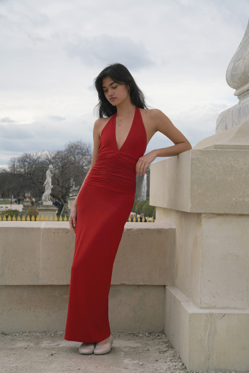 Summer Away Garda Maxi Dress in Cherry | Cult Mia Summer Away Garda Maxi Dress in Cherry | Cult Mia