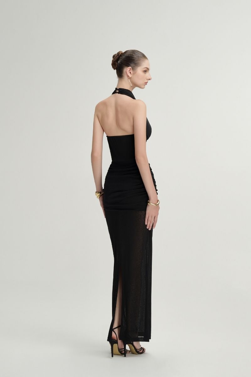 HONEY DIJON DRESS IN BLACK - CULT MIA