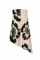 Sisters Lumi top in sandstone beige, casual sleeveless top with a relaxed fit, displayed on a hanger against a neutral background.
