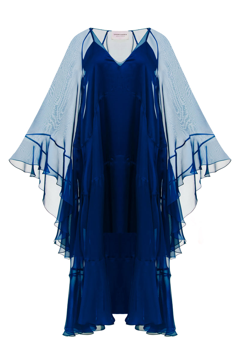 DEPTH DRESS IN BLUE - CULT MIA