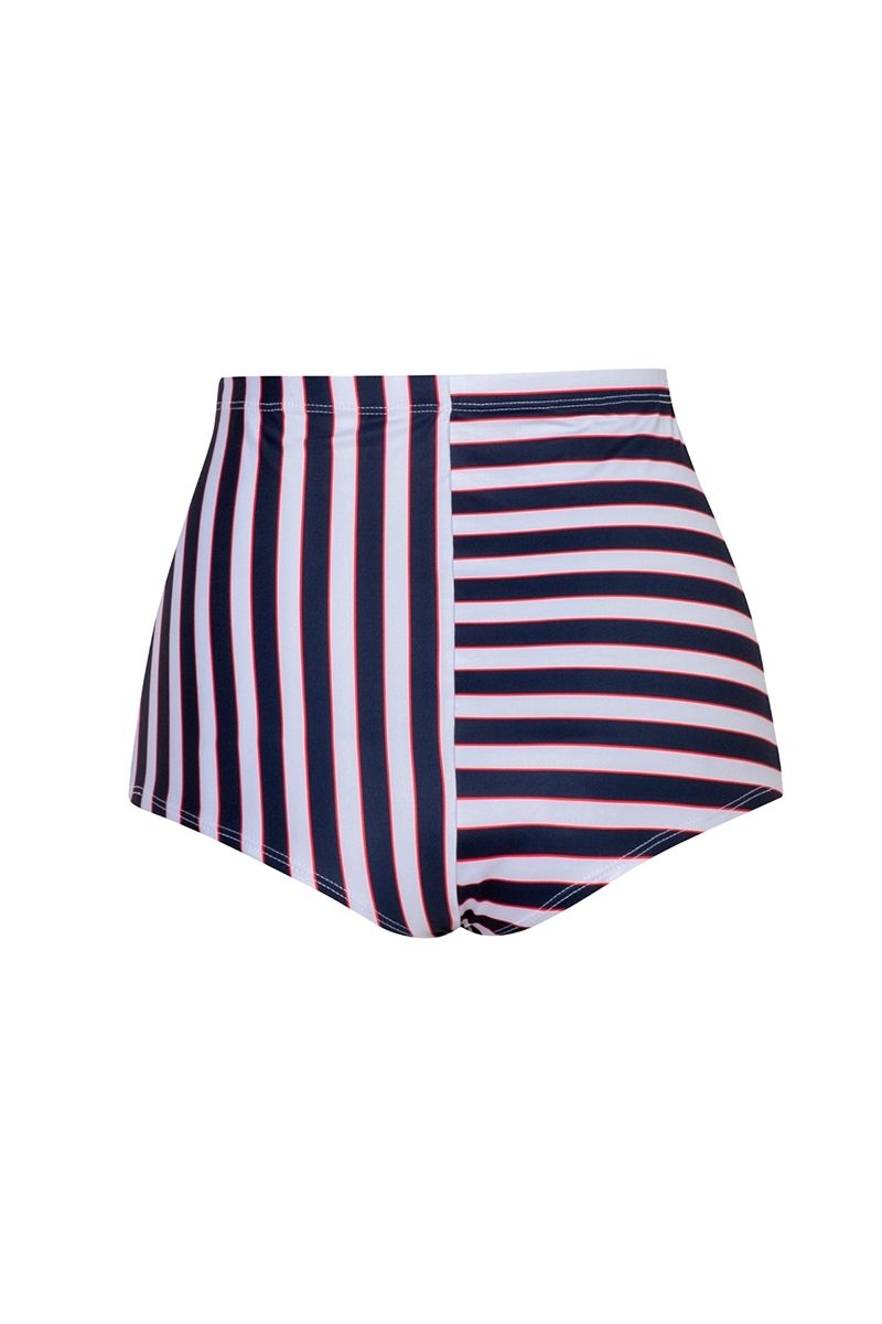MARSELLA TOP AND JANE BOTTOM BIKINI IN FRENCH STRIPES - CULT MIA