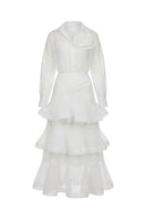 White Plan Shelton Set co-ords featuring a matching top and pants in a stylish, comfortable design.