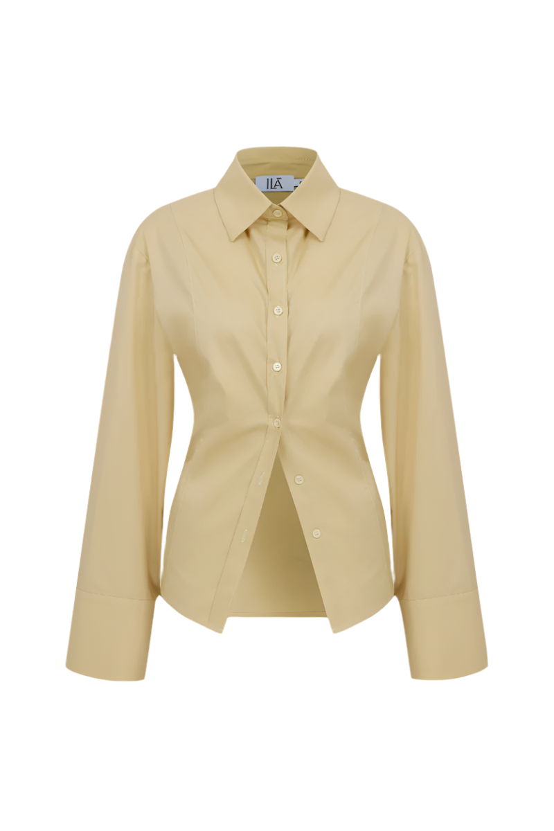JUANA SHIRT IN YELLOW - CULT MIA