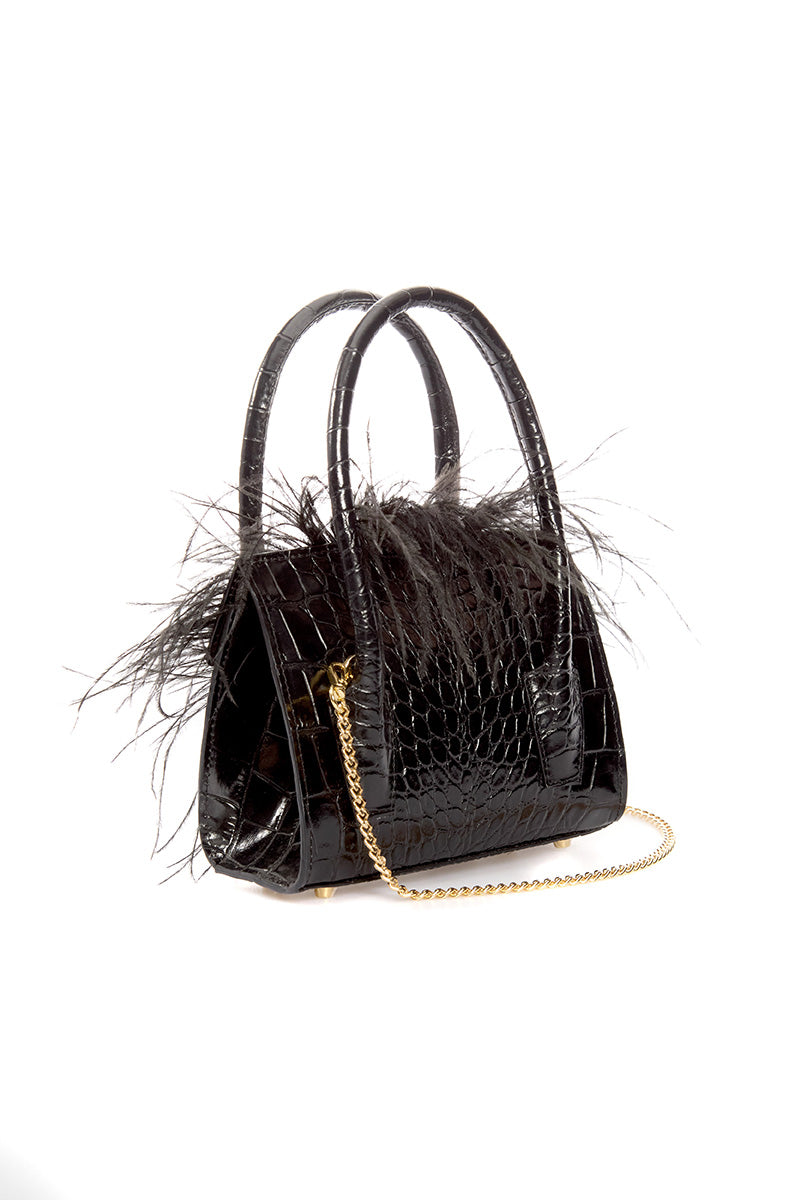 GRACIA MINI BAG IN BLACK - CULT MIA