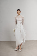 White Plan MIKOL maxi dress, flowing sleeveless summer dress with floral pattern, perfect for casual or beachwear.