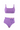 MARIA AND MADELEINA PURPLE BIKINI - CULT MIA