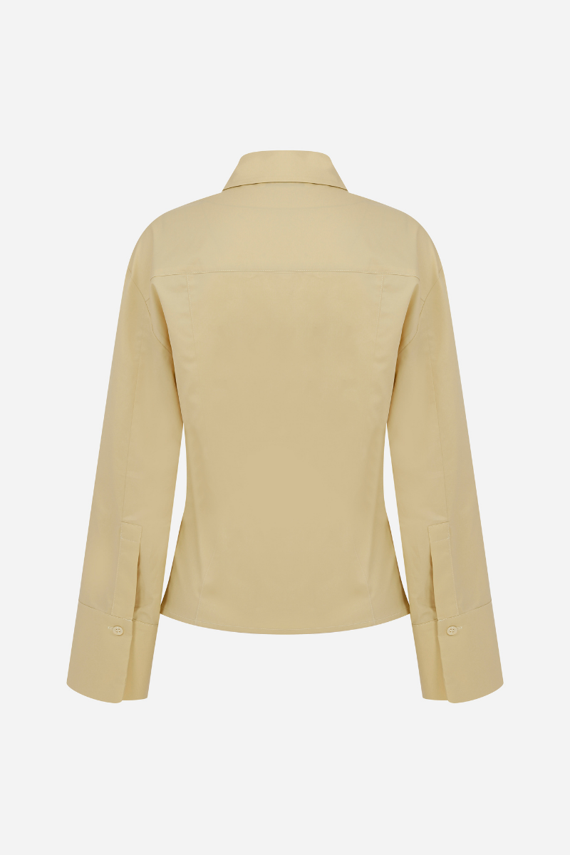 JUANA SHIRT IN YELLOW - CULT MIA