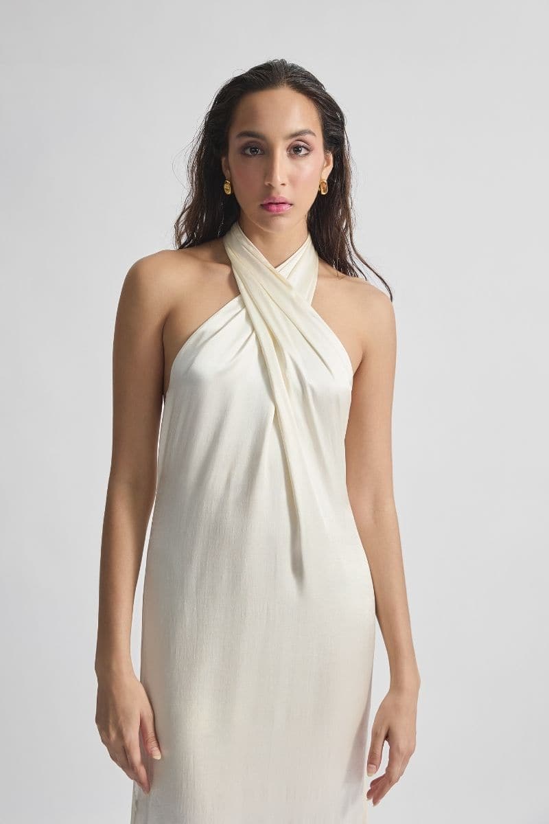 Deme by Gabriella CULT MIA X DEME maxi dress featuring a flowing fabric, floral pattern, and elegant design for women.