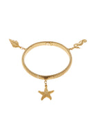 Ben Amun Chara bracelet featuring elegant, gold-toned links and intricate design, stylish jewelry accessory.