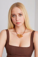 Ben Amun YDOR Necklace featuring elegant chain and pendant design, showcasing intricate details and craftsmanship.